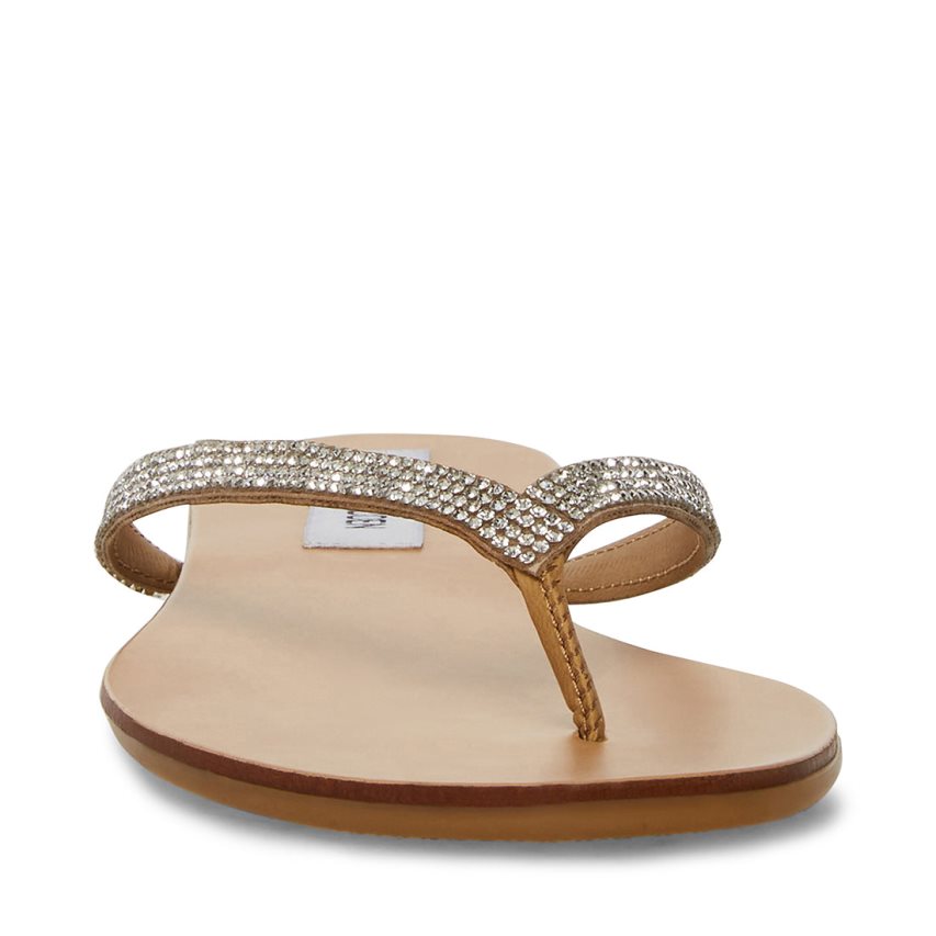 Chanclas Steve Madden Image-r Mujer Plateadas | ES IQS086